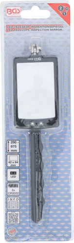 BGS LED-es teleszkópos tükör 285 - 870 mm