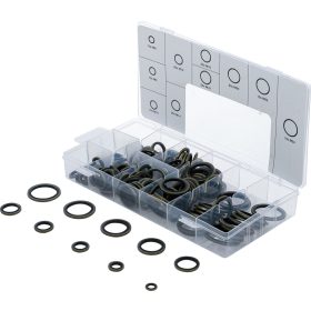 BGS tömítőgyűrű-készlet Fém gumi tömítőperemmel 150 darabos