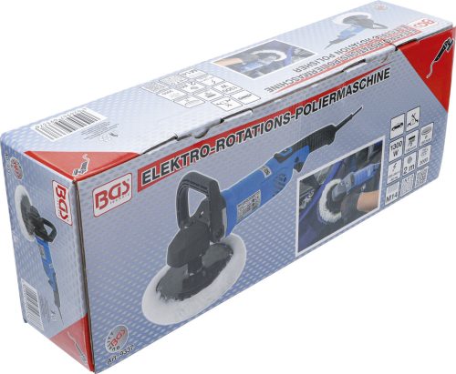 BGS elektro-Poliermaschine max. 3000 U/min 1300 W Ø 180 mm