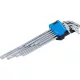 BGS derékszögű kulcs készlet extra hosszú + extra rövid T-profil (Torx) T10 - T50 9 darabos