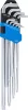 BGS derékszögű kulcs készlet extra hosszú + extra rövid T-profil (Torx) T10 - T50 9 darabos