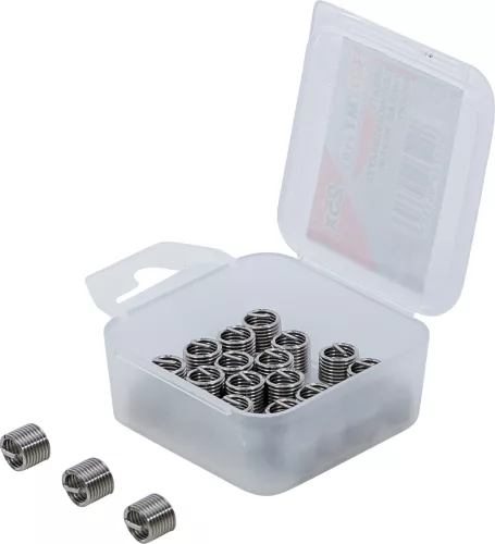 BGS tartalék menetes betétek M7 x 1,0 mm 25 darabos