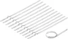 BGS gumiharang-bilincs készlet 7 mm 12 darabos