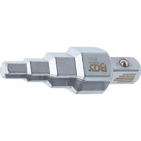 BGS lépcsős kulcs 12,5 mm (1/2") 4 fokozatú