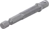 BGS adapter fúrógéphez külső hatszögletű 6,3 mm (1/4") külső négyszögletű hajtószár 6,3 mm (1/4")