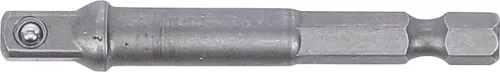 BGS adapter fúrógéphez külső hatszögletű 6,3 mm (1/4") külső négyszögletű hajtószár 6,3 mm (1/4")