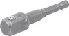 BGS adapter fúrógéphez: hatszögletű hajtás 6,3 mm (1/4") / négyszögletű hajtószár 12,5 mm (1/2")