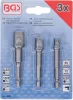 BGS adapterkészlet fúróhoz külső hatszögletű kulcsnyílás 6,3(1/4), 10(3/8), 12,5(1/2) mm 3 db