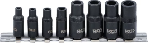 BGS menetfúró-befogó készlet 6,3 mm (1/4") / 10 mm (3/8") mágneses 8 darabos
