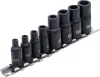 BGS menetfúró-befogó készlet 6,3 mm (1/4") / 10 mm (3/8") mágneses 8 darabos