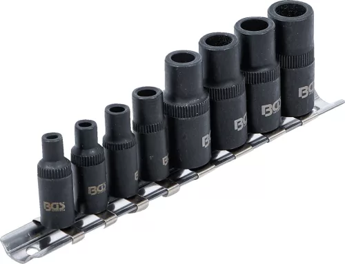 BGS menetfúró-befogó készlet 6,3 mm (1/4") / 10 mm (3/8") mágneses 8 darabos