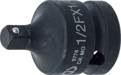 BGS levegős dugókulcs adapter 12,5 mm (1/2") - 6,3 mm (1/4")