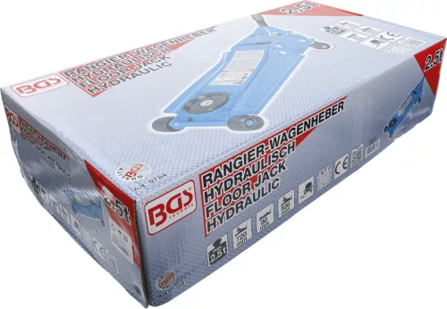 BGS gurulós kocsiemelő hidraulikus extra lapos 2,5 t