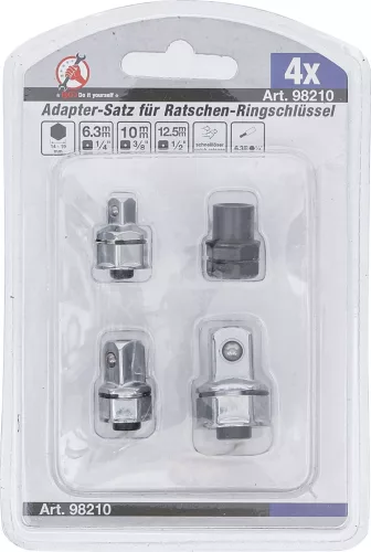 BGS adapter készlet racsnis csillagkulcshoz 4 darabos