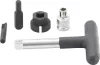 BGS olajleeresztő kulcs készlet műanyag csavarokhoz 6,3 mm (1/4") és 10 mm (3/8") 5 darabos