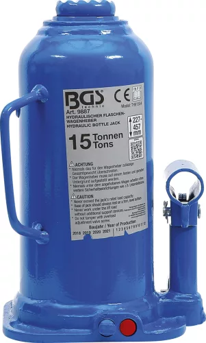 BGS hidraulikus autóemelő 15 t