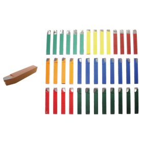 BGS HSS esztergakés készlet 38 darabos