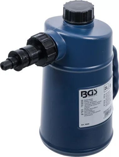 BGS akkumulátorfolyadék feltöltő kanna 2 liter