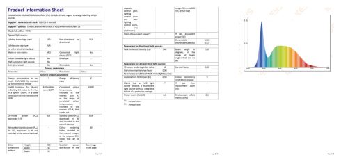 BGS LED-es szerelő lámpa 6 W