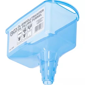 BGS olajbetöltő tölcsér 850 ml tartály