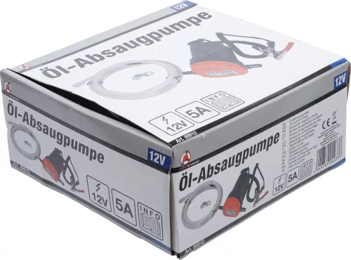 BGS olajleszívó pumpa 12 V
