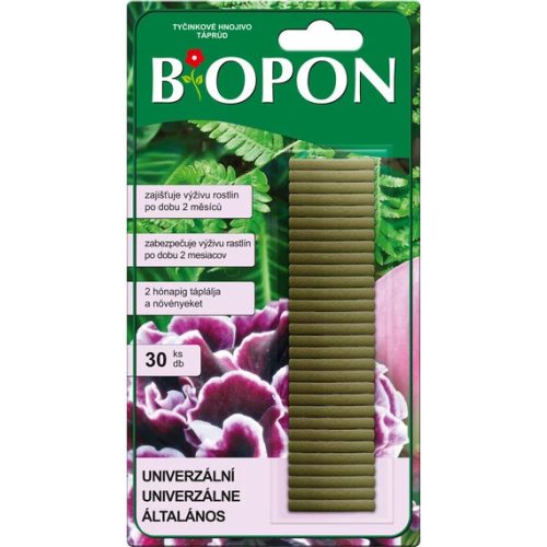 Biopon Táprúd Univerzális 30db-os bliszter