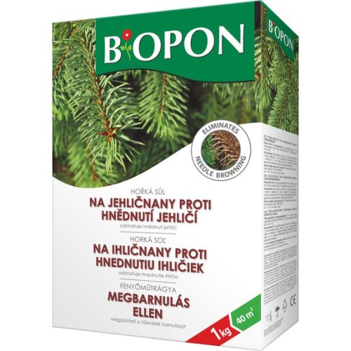 Biopon növénytáp Fenyőtáp megbarnulás ellen gran. 1kg