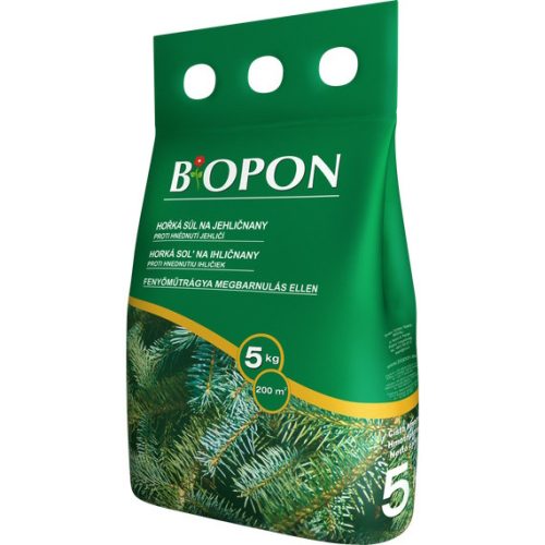 Biopon növénytáp Fenyőtáp megbarnulás ellen gran. 5kg