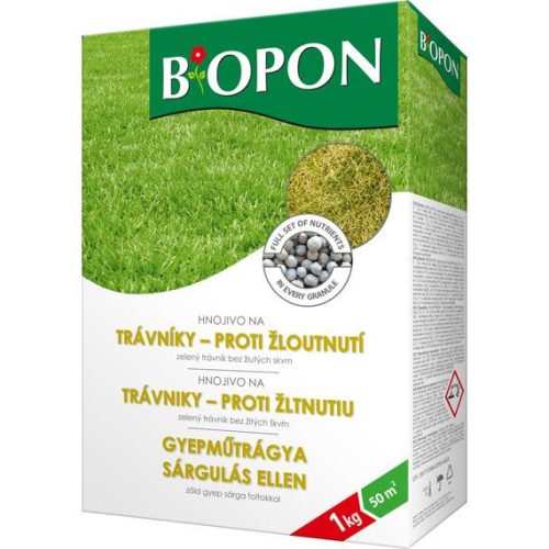 Biopon növénytáp Gyep sárgulás elleni gran. 1kg