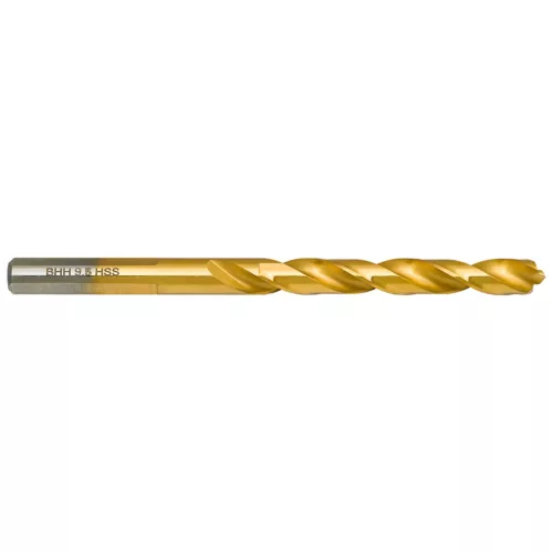 Baildon fém fúrószár 3 ágú 9,5 mm, HSS TiN (S), 125-81 mm