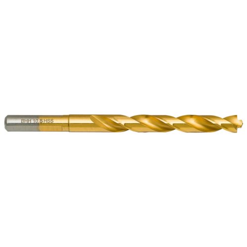 Baildon fém fúrószár 3 ágú 10,5 mm, HSS TiN (S), 133-87 mm