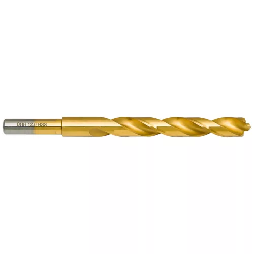 Baildon fém fúrószár 3 ágú 12 mm, HSS TiN (S), 151-101 mm