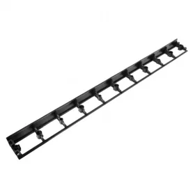 Ágyásszegély OBRB45 alacsony fekete 1025/75/45mm 12db/cs / Br