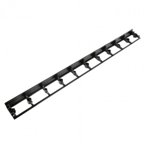 Ágyásszegély OBRB45 alacsony fekete 1025/75/45mm 12db/cs / Br