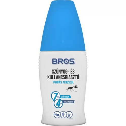 Bros Plus szúnyog és kullancs riasztó pumpás 100ml