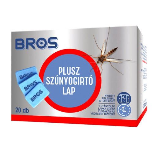Bros Szúnyogirtó utántöltő lapka elektromos készülékhez 20db
