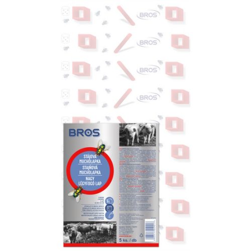Bros Légyfogó lap óriás 32x60cm 5db-os