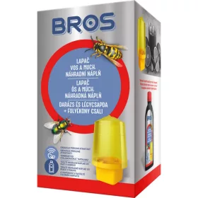 Bros Darázs és légycsapda 200ml-es folyékony csalival