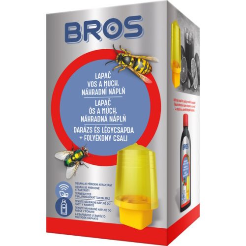 Bros Darázs és légycsapda 200ml-es folyékony csalival