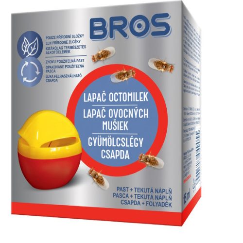 Bros Gyümölcslégy csapda csalival 15ml
