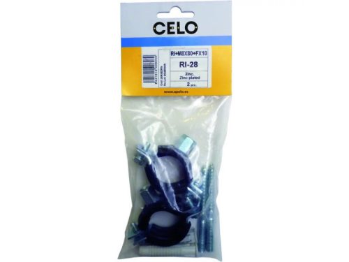 Celo Gumis bilincs EDR (2 db/cs) M8 x 80 + (2 db/cs) FX10 + (2 db/cs) RI O 50 mm