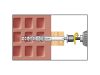 Műanyag dübel MFR 10-100 SB TX (4 db/cs)