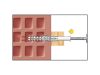 Műanyag dübel MFR 10-135 SB TX (4 db/cs)