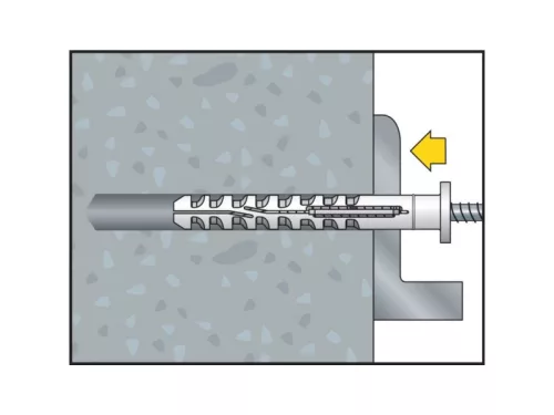 Műanyag dübel MFR 10-160 SB SSKS (4 db/cs)