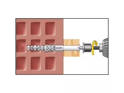 Műanyag dübel MFR 10-160 SB SSKS (4 db/cs)