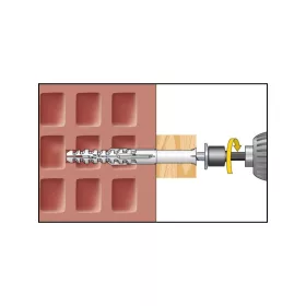 Műanyag dübel MFR 10-160 SB TX (4 db/cs)