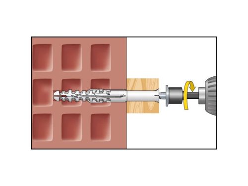Műanyag dübel MFR 10-160 SB TX (4 db/cs)