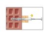 Műanyag dübel MFR 10-160 SB TX (4 db/cs)