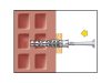 Műanyag dübel MFR 10-60 SB TX (4 db/cs)