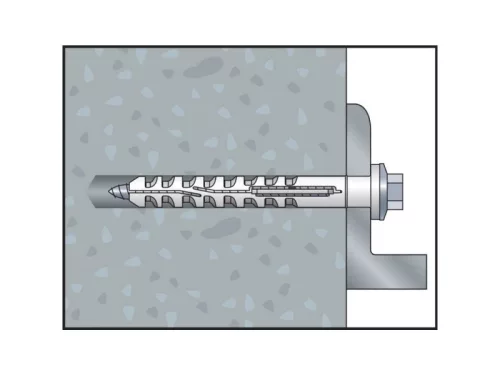 Műanyag dübel MFR 10-80 SB TX (4 db/cs)